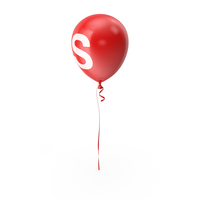 Letter S Balloon PNG & PSD Images