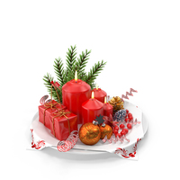 Christmas Decorations PNG & PSD Images