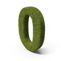 Grass Number Zero PNG & PSD Images