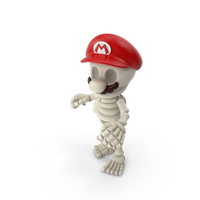 Mario Bros Skeleton PNG & PSD Images