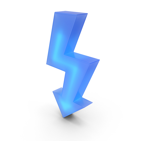 Cartoon Lightning Charge Bolt PNG & PSD Images