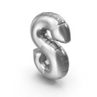 Foil Balloon Letter S PNG & PSD Images