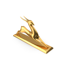 Resting Antelope Gold PNG & PSD Images