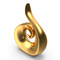 Abstract Figure Gold PNG & PSD Images