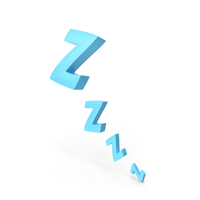 Comic Sleeping Zzzz PNG & PSD Images