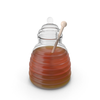 蜂蜜罐PNG和PSD图像