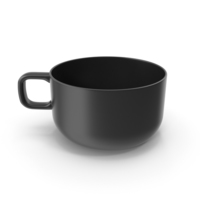 Large Mug Black PNG & PSD Images