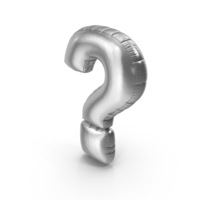 Foil Balloon Question Mark PNG & PSD Images