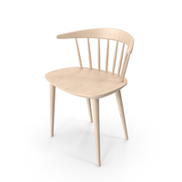 Hay J104 Wooden Chair PNG & PSD Images