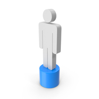 Second Place Stick Man PNG & PSD Images
