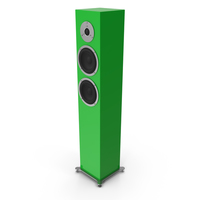 Green Floor Speaker PNG & PSD Images