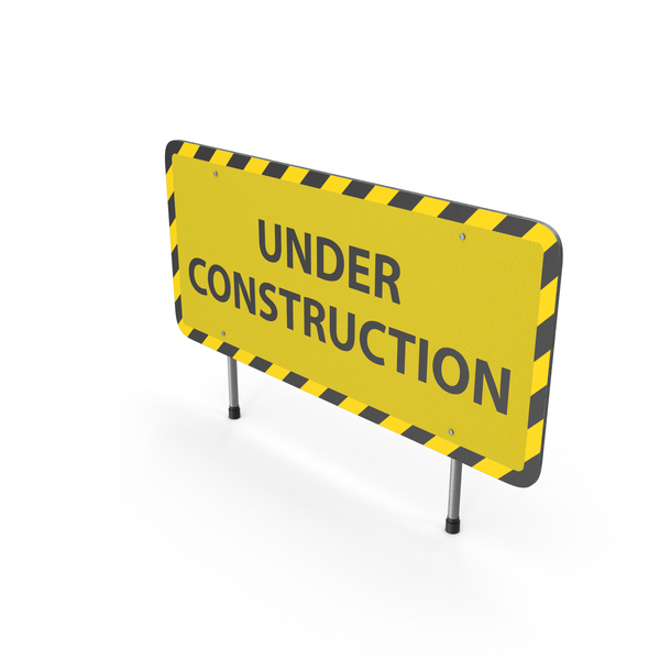 Construction Sign PNG & PSD Images
