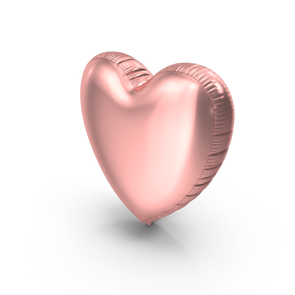 Foil Balloon Heart PNG & PSD Images