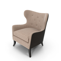 Simon Pebble Wingback Chair PNG & PSD Images