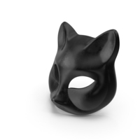 Black Cat Mask PNG & PSD Images
