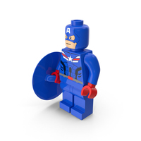 Lego Captain America PNG & PSD Images