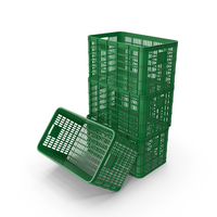 Stacked Plastic Crates PNG & PSD Images