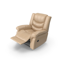 Recliner Chair Beige PNG & PSD Images