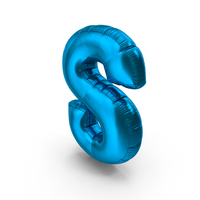 Foil Balloon Letter S PNG & PSD Images