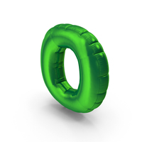 Foil Balloon Letter O PNG & PSD Images