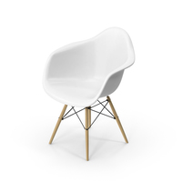 Eames Dowel-Leg Armchair PNG & PSD Images