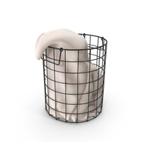 Mesh Laundry Basket PNG & PSD Images