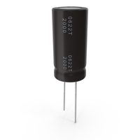 HERMEI Electrolytic Capacitor 25v 1000mF PNG & PSD Images