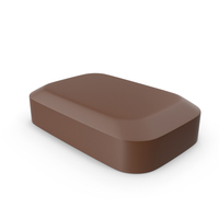 Long Tablet Brown PNG & PSD Images