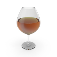 Brandy Snifter with Sherry PNG & PSD Images