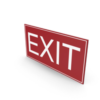 Exit Sign PNG & PSD Images