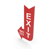Exit Sign PNG & PSD Images
