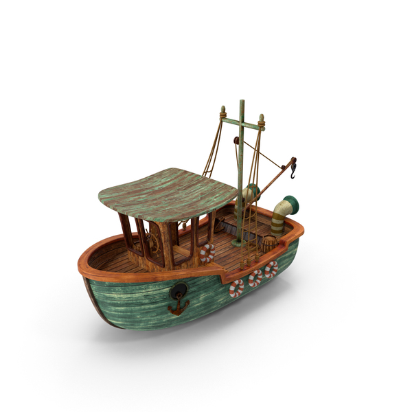Cartoon Boat PNG & PSD Images