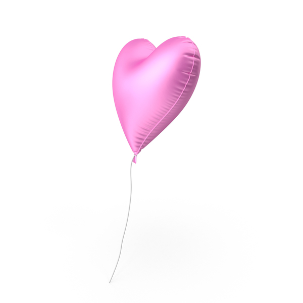 Foil Balloon Heart PNG & PSD Images
