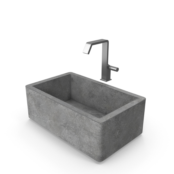 Sink Farmhouse Mixer Quadrodesign PNG & PSD Images
