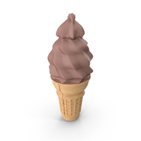 Ice Cream Cone Chocolate PNG & PSD Images
