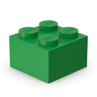 Lego 2x2 Brick PNG & PSD Images