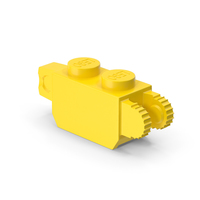 Lego 1x2 Vertical Hinge Brick PNG & PSD Images
