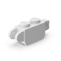 Lego 1x2 Vertical Hinge Brick PNG & PSD Images