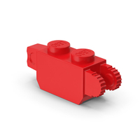 Lego 1x2 Vertical Hinge Brick PNG & PSD Images