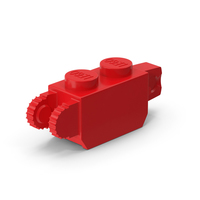 Lego 1x2 Vertical Hinge Brick PNG & PSD Images