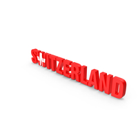 Switzerland Text PNG & PSD Images