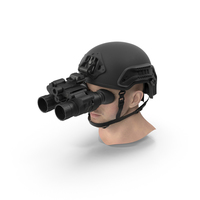 Military Helmet with Head PNG & PSD Images