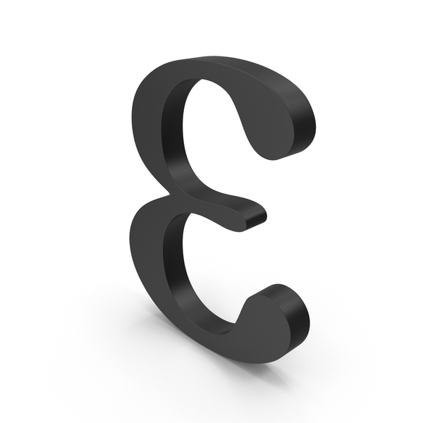 Greek Letter Epsilon PNG & PSD Images