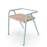 Dowel Jones Half Hurdle Chair Horizon blue PNG & PSD Images