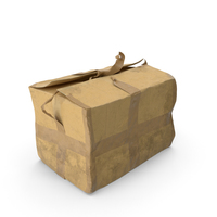 Old Damaged Cardboard Box PNG & PSD Images