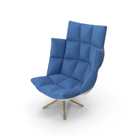 Blue Armchair PNG & PSD Images