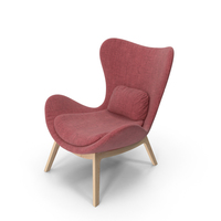 Red Armchair PNG & PSD Images