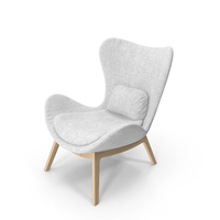 White Armchair PNG & PSD Images