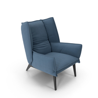 Blue Armchair PNG & PSD Images