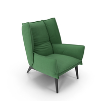 Green Armchair PNG & PSD Images